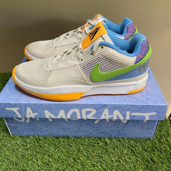 Nike JA 1 Family Trivia Ja Morant Men's Size 10 Basketball Shoes DR8785-001 NEW - Picture 1 of 11